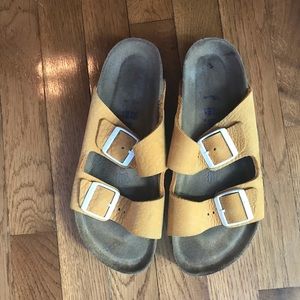 LIMITED EDITION MUSTARD YELLOW BIRKENSTOCKS